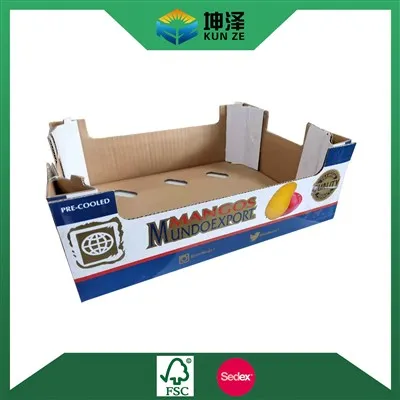 Scatola di cartone di mango