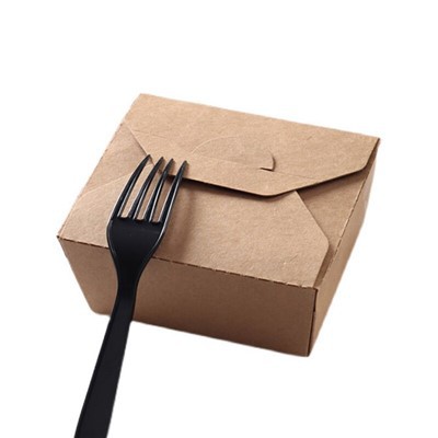 Scatole per il pranzo in carta Kraft