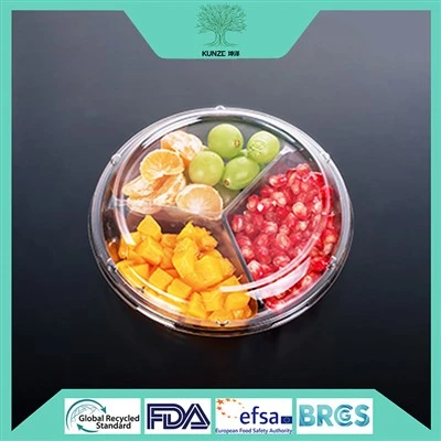 Cassetta per frutta in plastica RPET